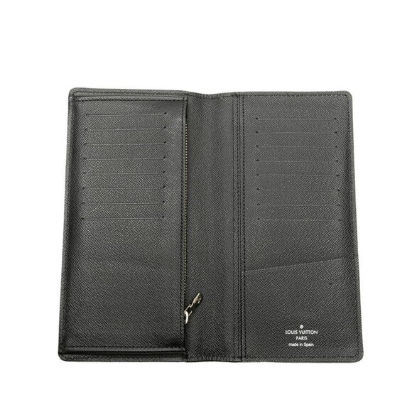 LOUIS VUITTON Black Leather Wallet - Picture 5 of 11